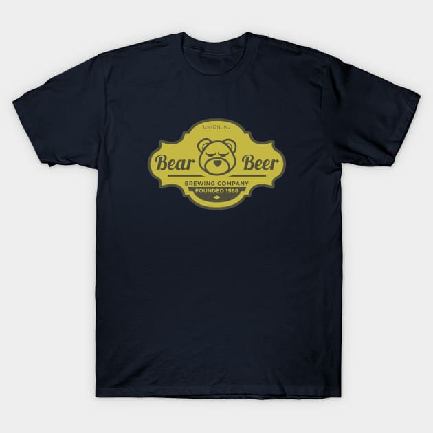 Bear Beer T-Shirt by bobbuel